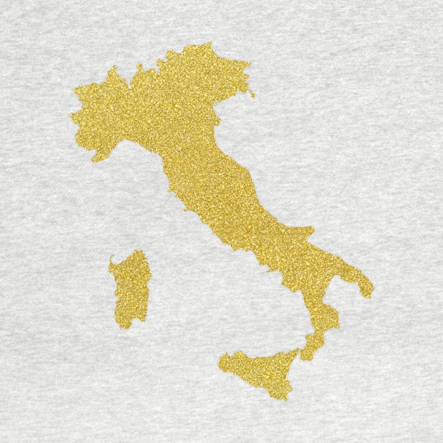 italy flag map by COLOURZONE